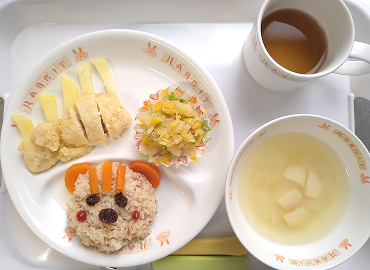 りすさんのごはん手作りです。